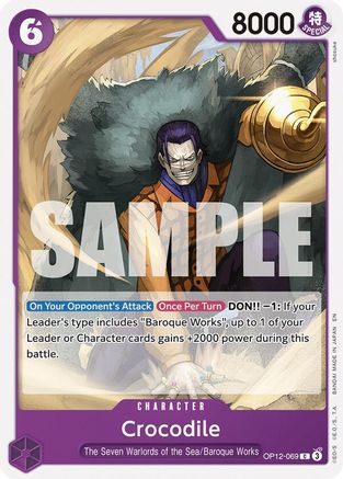 Crocodile (OP12-069) - [Legacy of the Master]