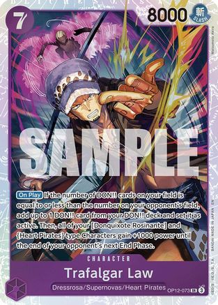 Trafalgar Law (073) (OP12-073) - [Legacy of the Master] Foil