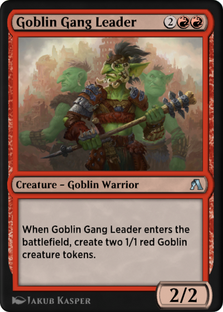 Goblin Gang Leader  [Arena New Player Experience Extras]
