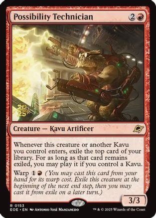 Possibility Technician  [Prerelease Cards] Foil