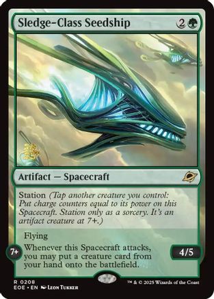 Sledge-Class Seedship  [Prerelease Cards] Foil