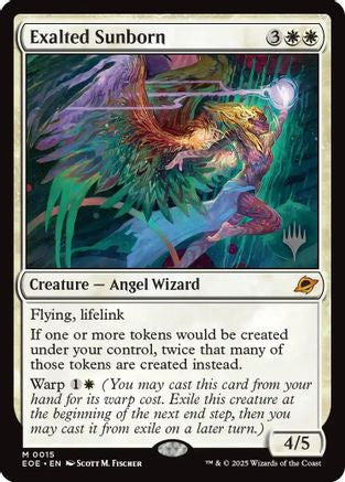 Exalted Sunborn  [Promo Pack: Edge of Eternities] Foil