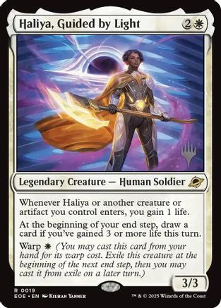 Haliya, Guided by Light  [Promo Pack: Edge of Eternities] Foil