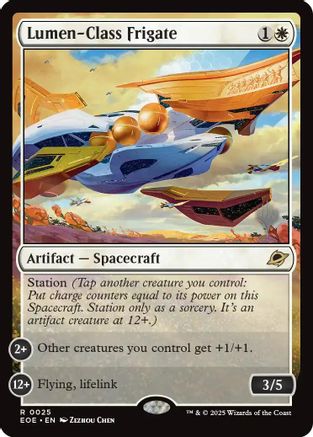 Lumen-Class Frigate  [Promo Pack: Edge of Eternities]