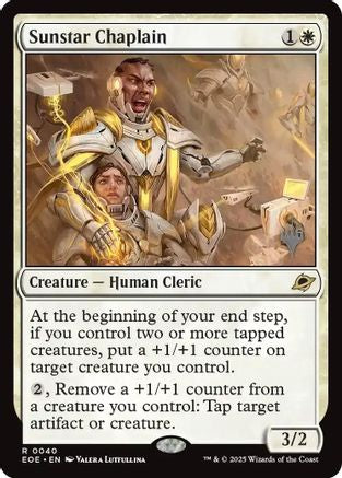 Sunstar Chaplain  [Promo Pack: Edge of Eternities]