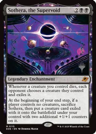 Sothera, the Supervoid  [Promo Pack: Edge of Eternities] Foil