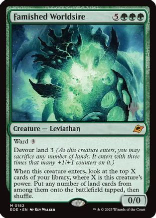 Famished Worldsire  [Promo Pack: Edge of Eternities]