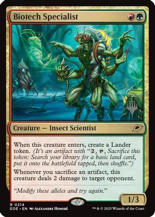 Biotech Specialist  [Promo Pack: Edge of Eternities] Foil