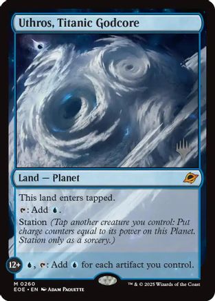 Uthros, Titanic Godcore  [Promo Pack: Edge of Eternities] Foil