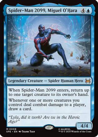 Spider-Man 2099, Miguel O'Hara  [Marvel's Spider-Man: Eternal-Legal] Foil