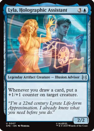 Lyla, Holographic Assistant  [Marvel's Spider-Man: Eternal-Legal]