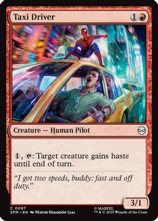 Taxi Driver  [Marvel's Spider-Man] Foil