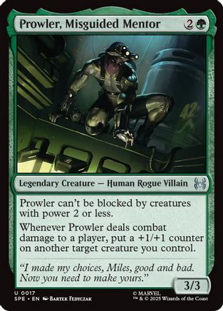 Prowler, Misguided Mentor  [Marvel's Spider-Man: Eternal-Legal]