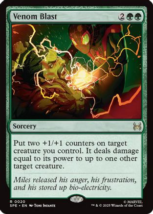 Venom Blast  [Marvel's Spider-Man: Eternal-Legal] Foil