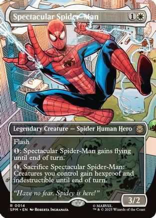Spectacular Spider-Man (Borderless)  [Marvel's Spider-Man] Foil