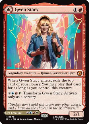 Gwen Stacy  [Marvel's Spider-Man] Foil