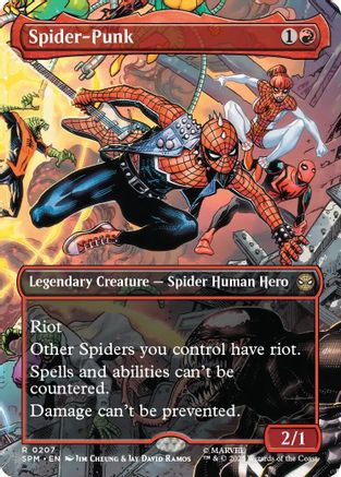 Spider-Punk (0207) (Borderless)  [Marvel's Spider-Man]