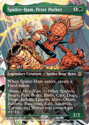 Spider-Ham, Peter Porker (Borderless)  [Marvel's Spider-Man] Foil