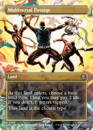 Multiversal Passage (Borderless)  [Marvel's Spider-Man] Foil