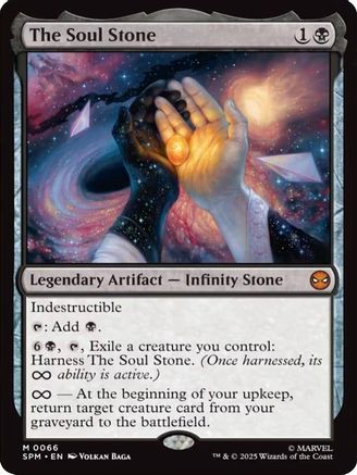 The Soul Stone  [Marvel's Spider-Man] Foil