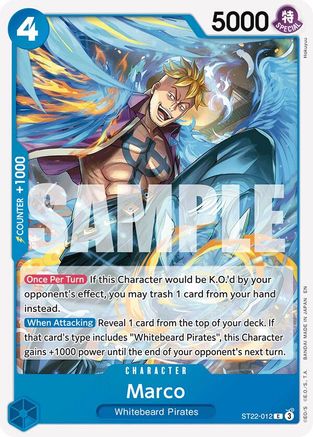 Marco (ST22-012) - [Starter Deck 22: Ace & Newgate]