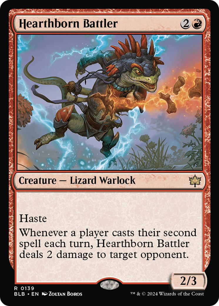 Hearthborn Battler [Bloomburrow] Foil