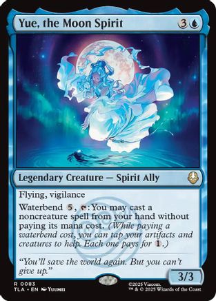 Yue, the Moon Spirit  [Avatar: The Last Airbender]