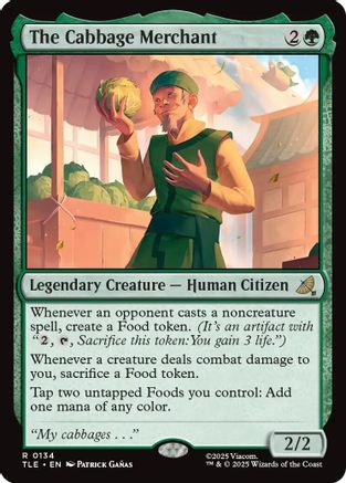 The Cabbage Merchant  [Avatar: The Last Airbender: Eternal-Legal]