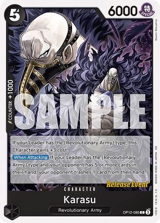 Karasu (OP12-085) - [Legacy of the Master Release Event Cards]