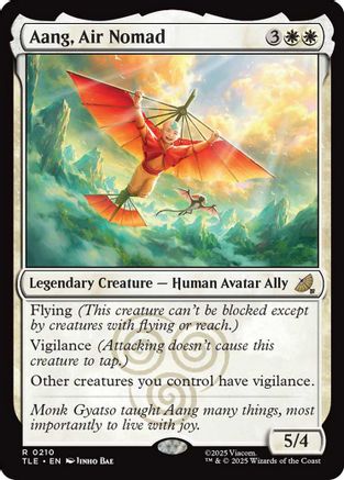 Aang, Air Nomad  [Avatar: The Last Airbender: Eternal-Legal] Foil