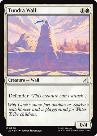 Tundra Wall  [Avatar: The Last Airbender: Eternal-Legal]