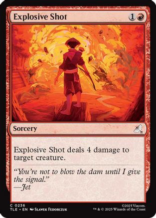 Explosive Shot  [Avatar: The Last Airbender: Eternal-Legal]