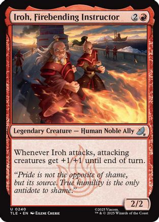 Iroh, Firebending Instructor  [Avatar: The Last Airbender: Eternal-Legal] Foil