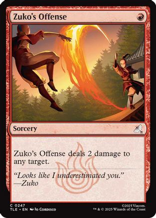 Zuko's Offense  [Avatar: The Last Airbender: Eternal-Legal]