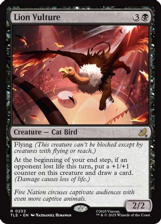 Lion Vulture  [Avatar: The Last Airbender: Eternal-Legal] Foil
