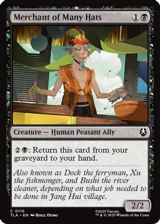 Merchant of Many Hats  [Avatar: The Last Airbender]