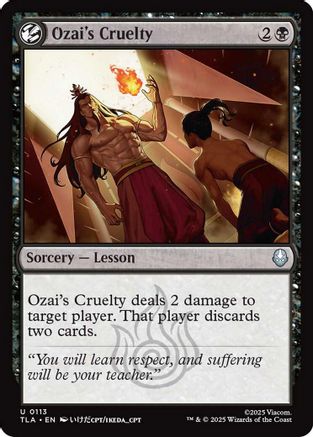 Ozai's Cruelty  [Avatar: The Last Airbender]