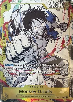 Monkey.D.Luffy (Premium Card Collection -6 assort vol.1-) (OP10-111) - [One Piece Promotion Cards] Foil