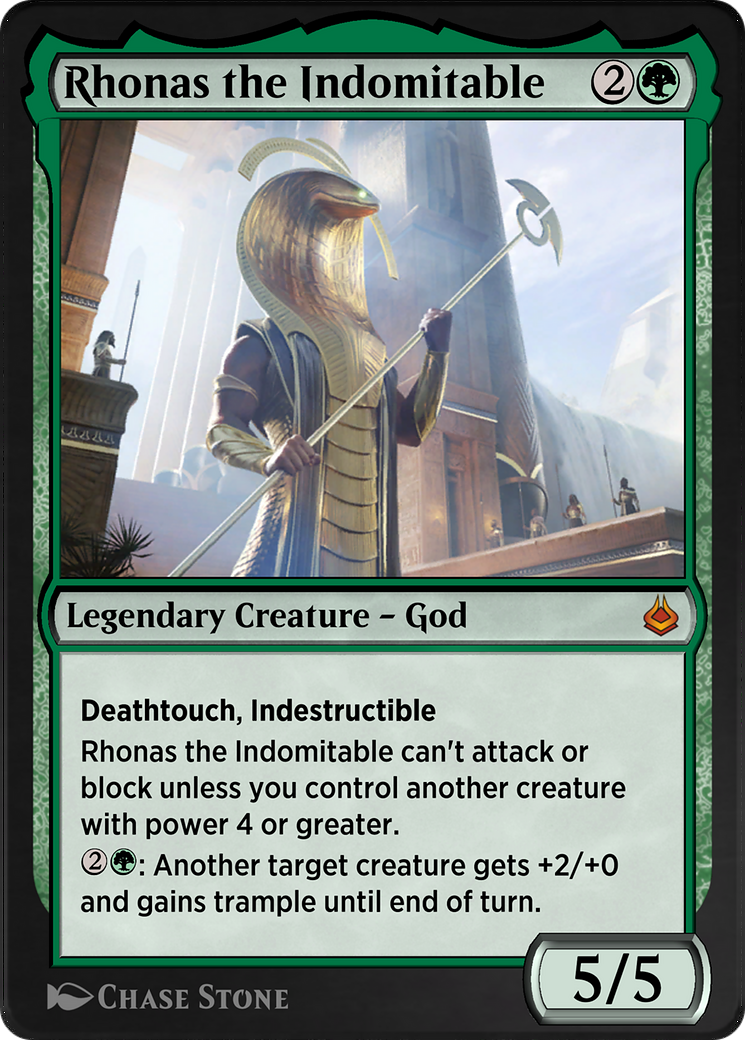 Rhonas the Indomitable  [Amonkhet Remastered]