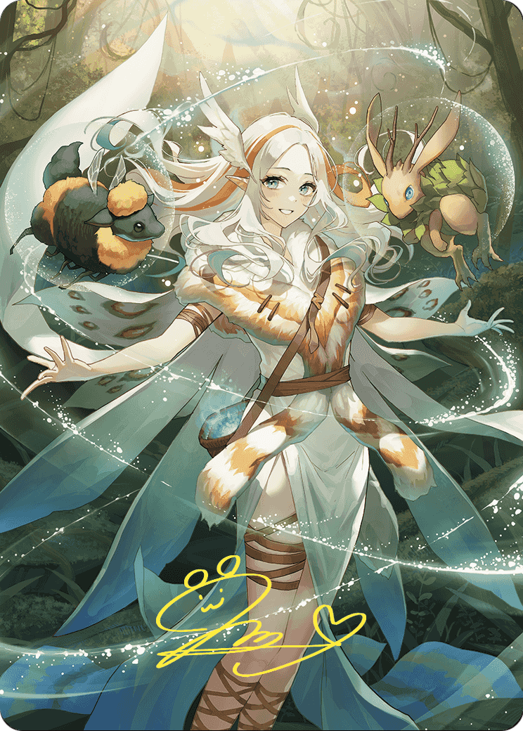 Greater Auramancy // Greater Auramancy  [Wilds of Eldraine Art Series] (Borderless) Foil