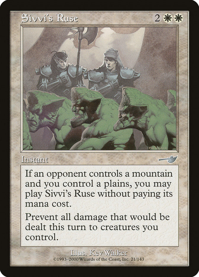 Sivvi's Ruse [Nemesis] Foil