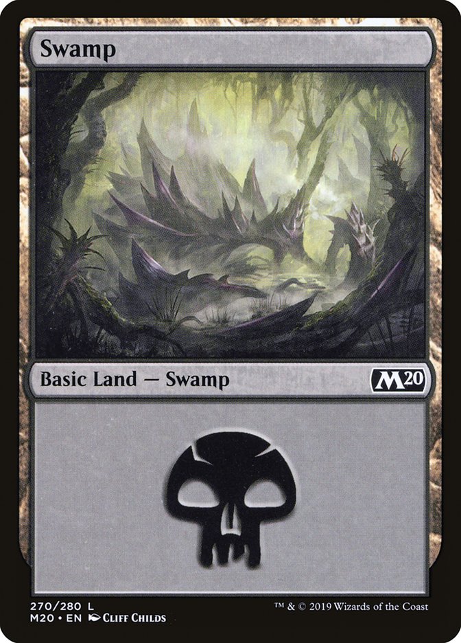 Swamp (270) [Core Set 2020] Foil