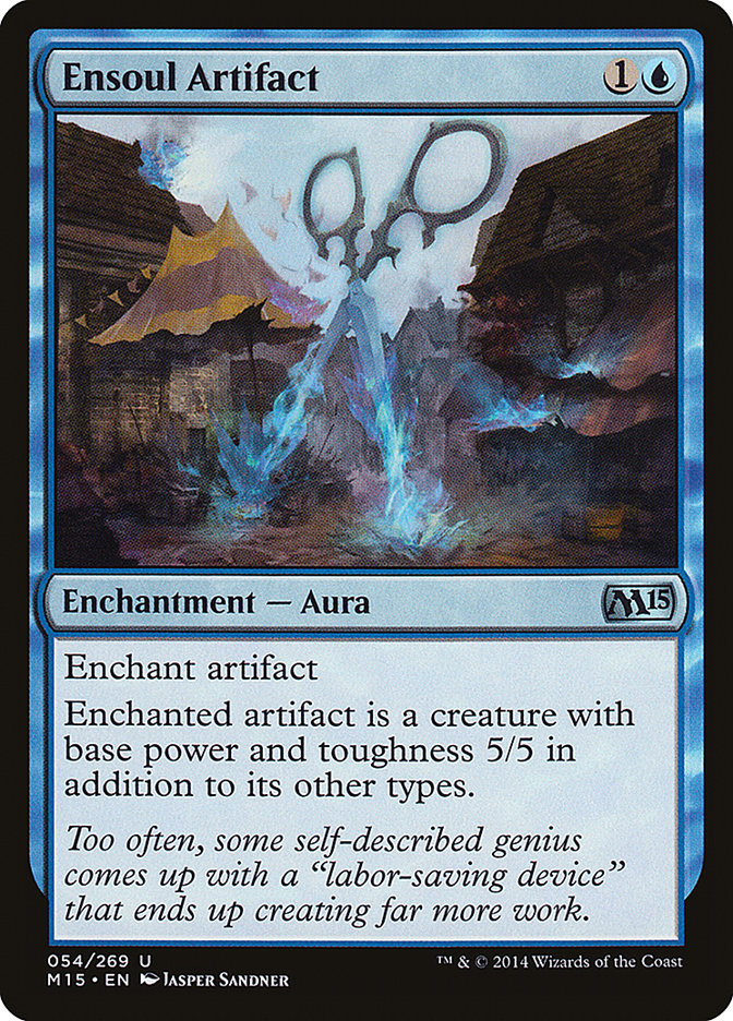Ensoul Artifact [Magic 2015] Foil