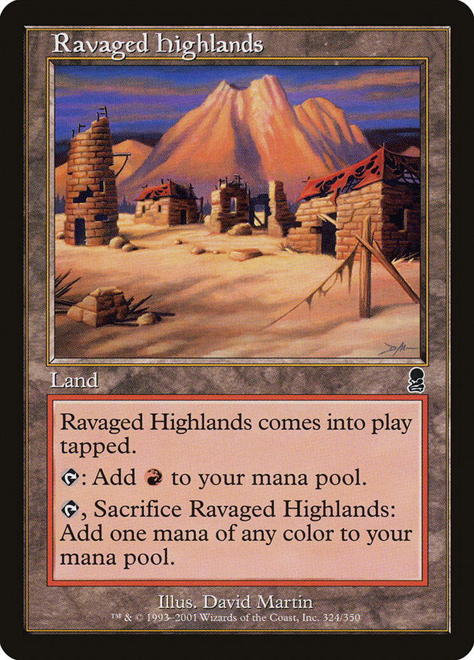 Ravaged Highlands [Odyssey] Foil