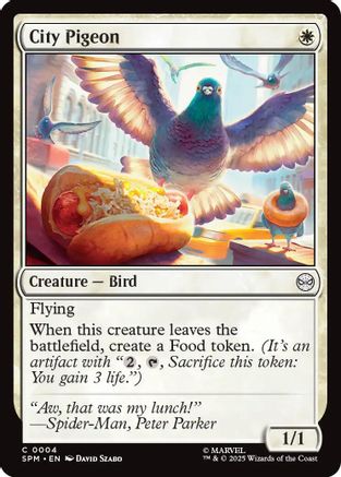 City Pigeon  [Marvel's Spider-Man] Foil
