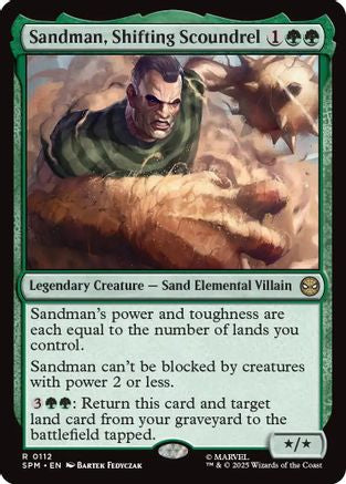 Sandman, Shifting Scoundrel  [Marvel's Spider-Man] Foil