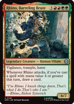 Rhino, Barreling Brute  [Marvel's Spider-Man]