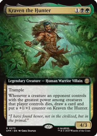 Kraven the Hunter (Extended Art)  [Marvel's Spider-Man] Foil