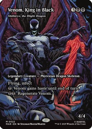 Venom, King in Black - Skithiryx, the Blight Dragon  [Marvel Eternal-Legal]