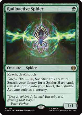 Radioactive Spider  [Marvel's Spider-Man] Foil